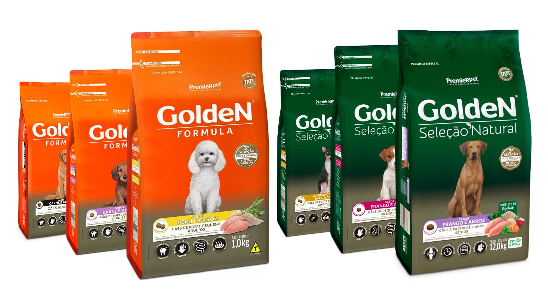 Golden Fórmula ou Golden Seleção Natural: Entenda as diferenças antes de comprar